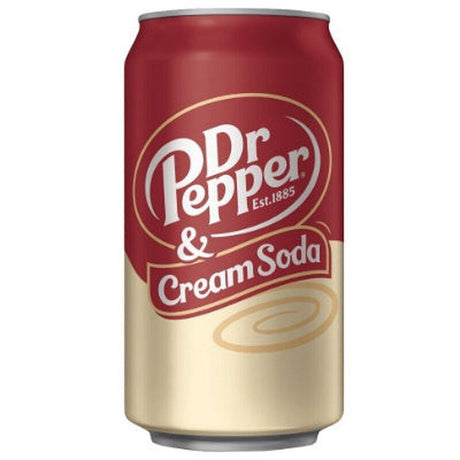 12 Dr Pepper Cream & Soda USA 0,355l Inkl. Pfand MHD : 08.12.25