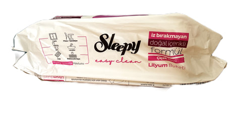 Sleepy Easy Clean Feuchtetücher 100 Blatt Lilienstrauss Rosa